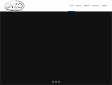 Tablet Screenshot of enzo-ristorante.co.uk